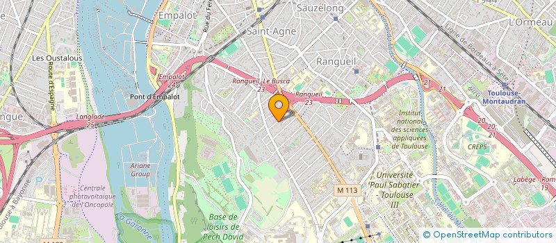 localisation de l'entreprise LENA à TOULOUSE