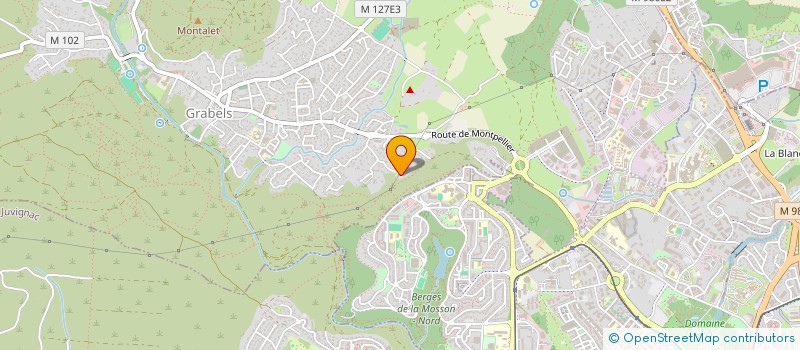 localisation de l'entreprise LENA  GRABELS