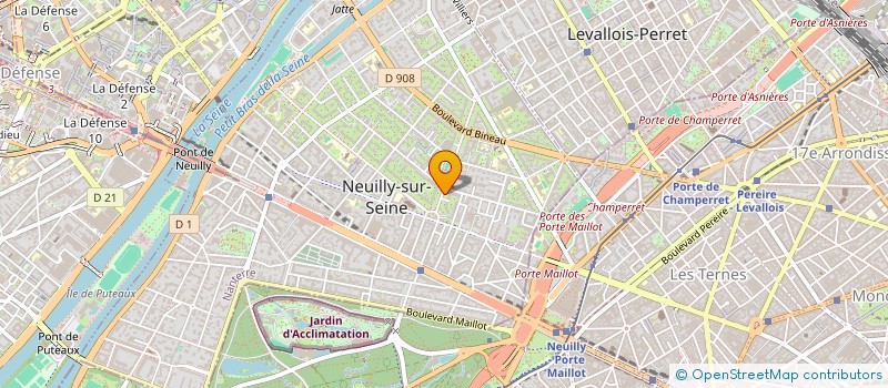 localisation de l'entreprise LENA à SAINTE-MAXIME