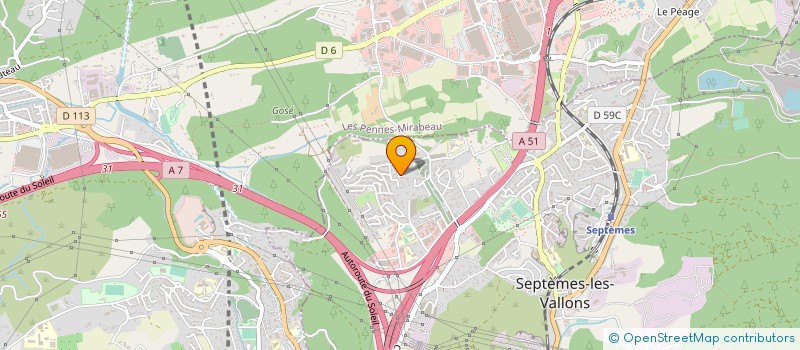 localisation de l'entreprise LENA.ALICYA  SEPTEMES-LES-VALLONS