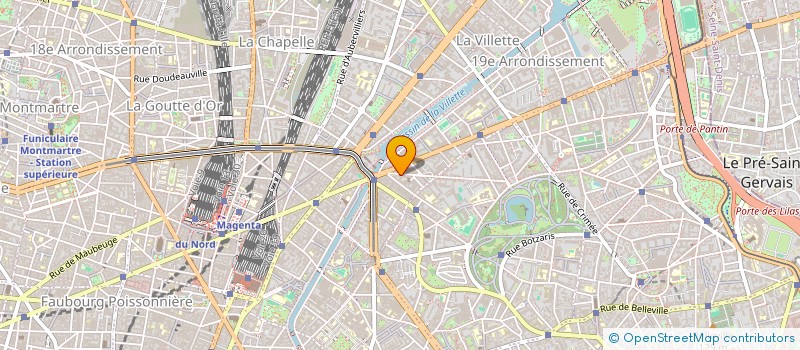 localisation de l'entreprise LENA COIFF  PARIS