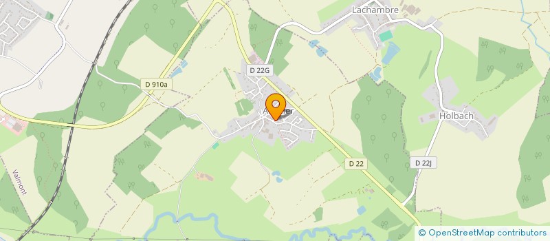 localisation de l'entreprise LENA COIFFURE  FOLSCHVILLER