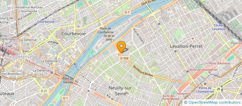 localisation de l'entreprise LENA CORM à NEUILLY-SUR-SEINE