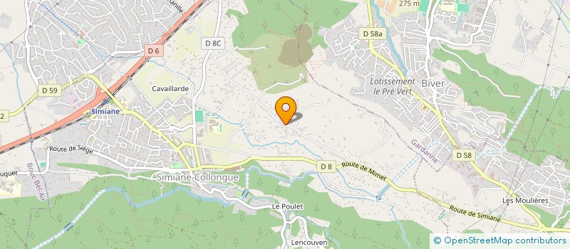 localisation de l'entreprise LENA IMMOBILIER  SIMIANE-COLLONGUE