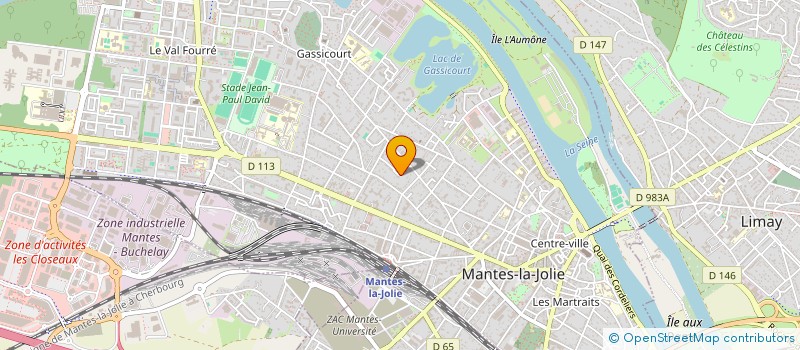 localisation de l'entreprise LENA & LEA  MANTES-LA-JOLIE