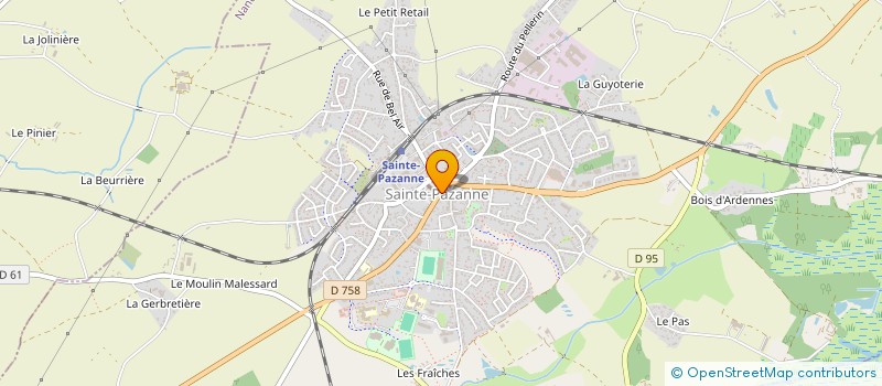 localisation de l'entreprise LENA N CO à SAINTE-PAZANNE