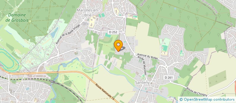 localisation de l'entreprise LENABA  SANTENY