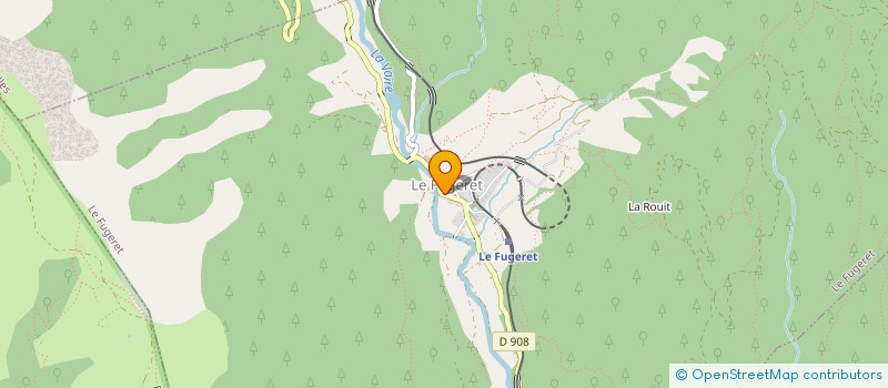 localisation de l'entreprise LENABBY  LE FUGERET