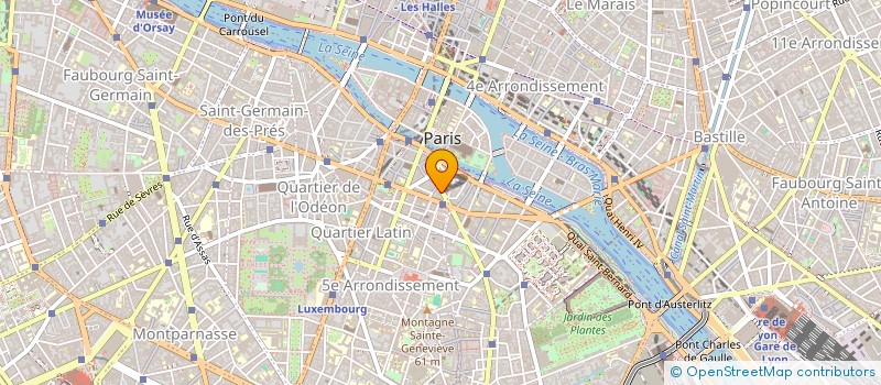 localisation de l'entreprise LENABE  PARIS