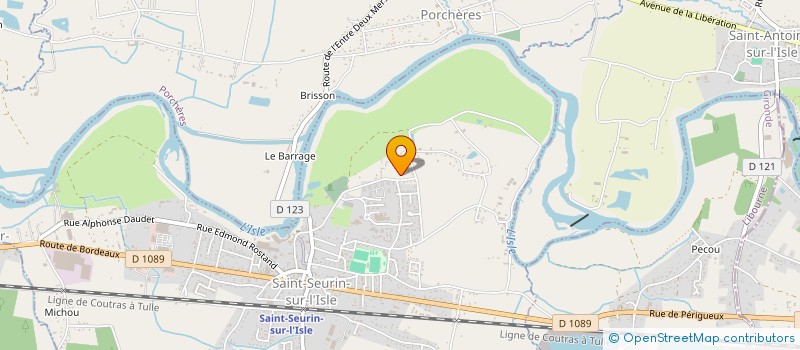 localisation de l'entreprise LENABOO KIDS  SAINT-SEURIN-SUR-L'ISLE