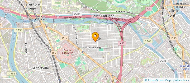 localisation de l'entreprise LENACASS &CO à MAISONS-ALFORT