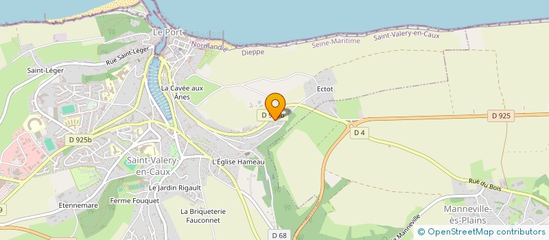 localisation de l'entreprise LENACRI  SAINT-VALERY-EN-CAUX