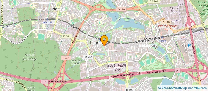 localisation de l'entreprise LENADAMY à LOGNES