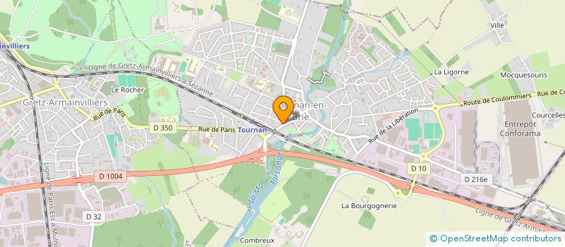 localisation de l'entreprise LENADRIC  GRETZ-ARMAINVILLIERS