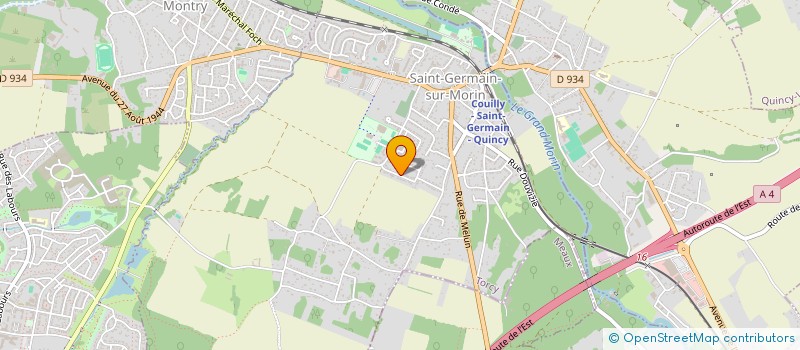 localisation de l'entreprise LENAE  SAINT-GERMAIN-SUR-MORIN