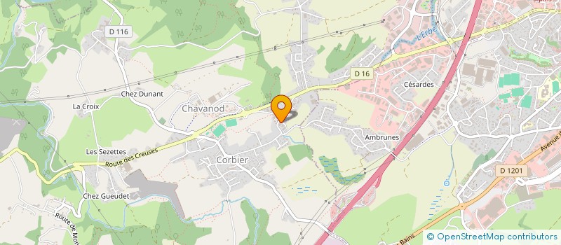 localisation de l'entreprise LENAH SPA  CHAVANOD