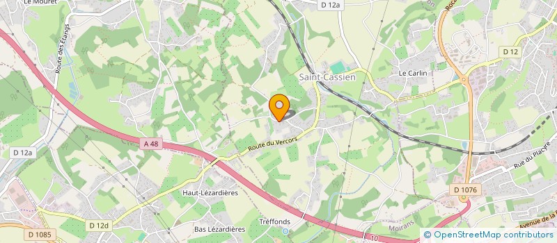 localisation de l'entreprise LENAHC  SAINT-CASSIEN