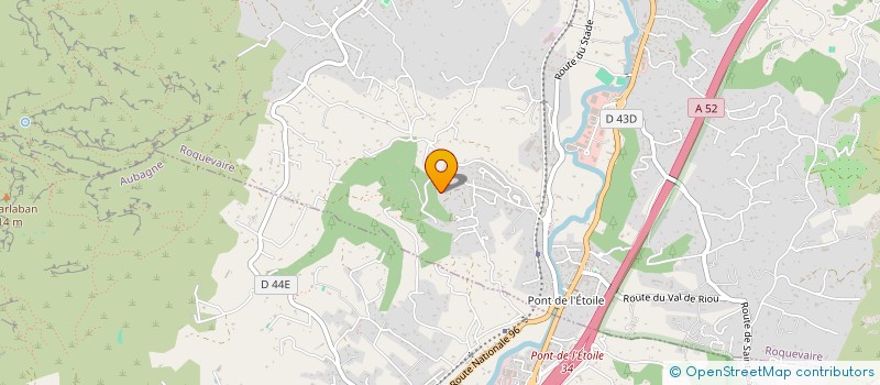 localisation de l'entreprise LENAJACK  ROQUEVAIRE