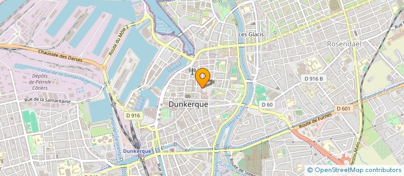 localisation de l'entreprise LENAJULES à DUNKERQUE