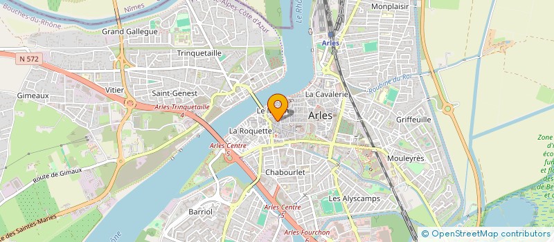 localisation de l'entreprise LENALEX à ARLES