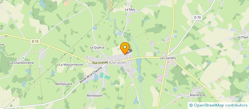 localisation de l'entreprise LENALI à AZERABLES