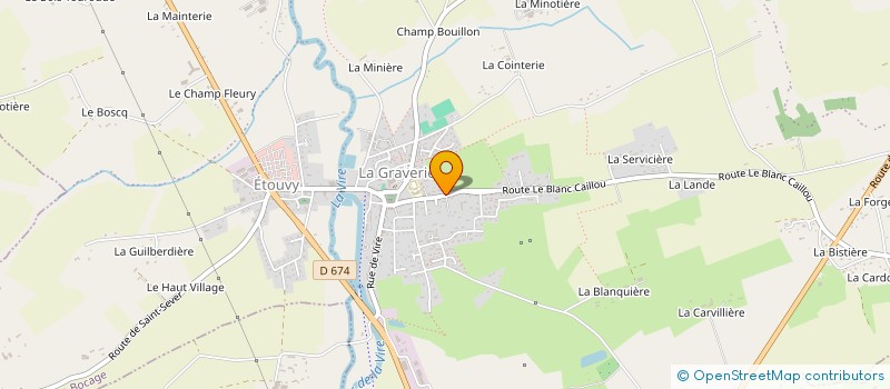 localisation de l'entreprise LENALINE  SOULEUVRE EN BOCAGE