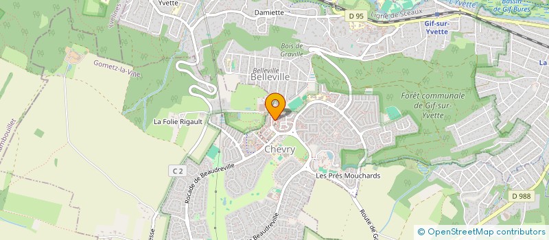 localisation de l'entreprise LENAMEL  GIF-SUR-YVETTE