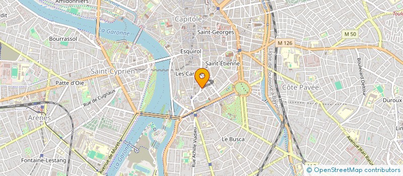 localisation de l'entreprise LENART à TOULOUSE