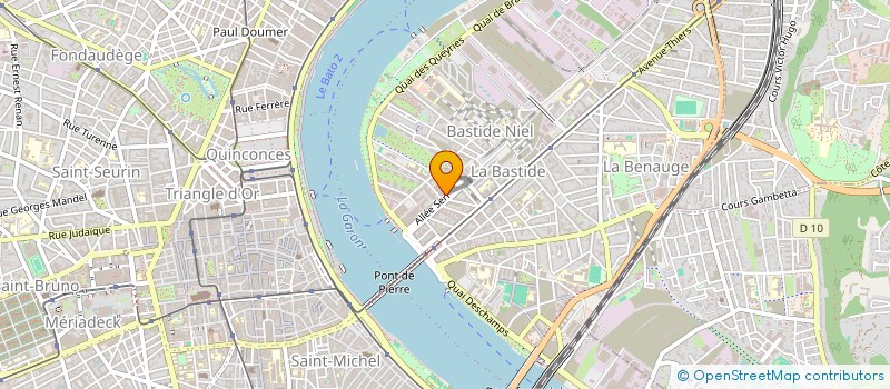 localisation de l'entreprise LENARYONE  BORDEAUX