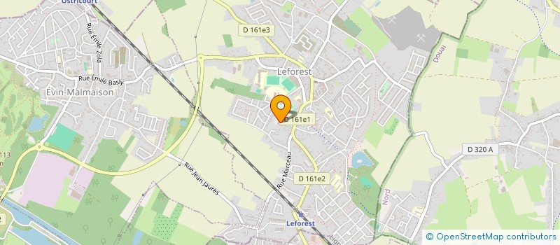 localisation de l'entreprise LENARYS à LEFOREST
