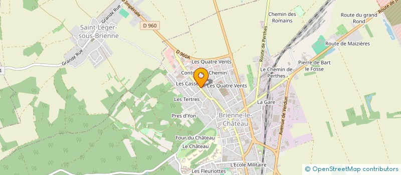 localisation de l'entreprise LENATH  BRIENNE-LE-CHATEAU