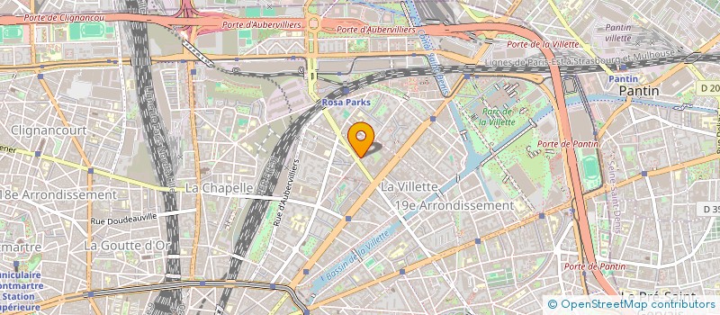 localisation de l'entreprise LENBAT  PARIS