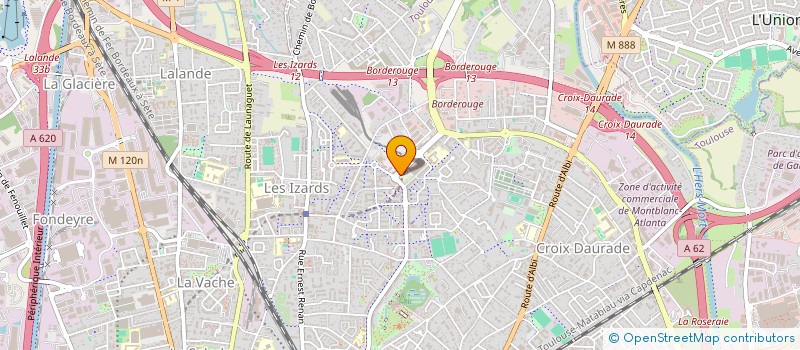 localisation de l'entreprise LENBOR à TOULOUSE