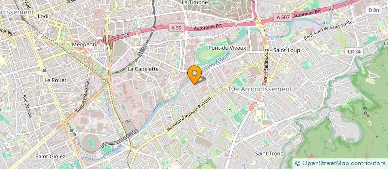 localisation de l'entreprise LENCASTER  MARSEILLE 10EME