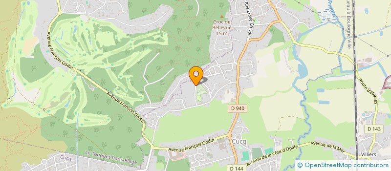 localisation de l'entreprise LENCLOS  CUCQ