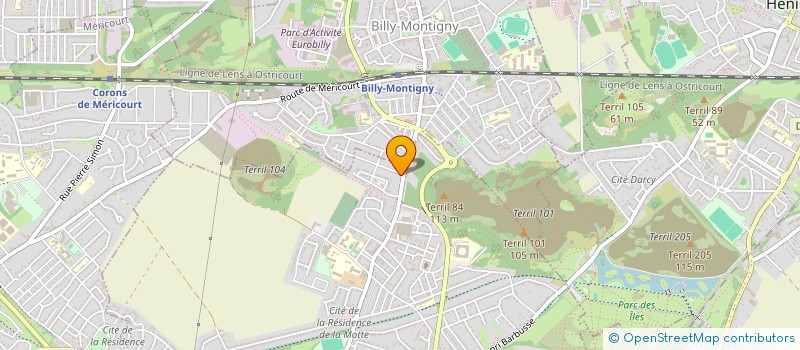 localisation de l'entreprise LENDA EXPRESS  ROUVROY