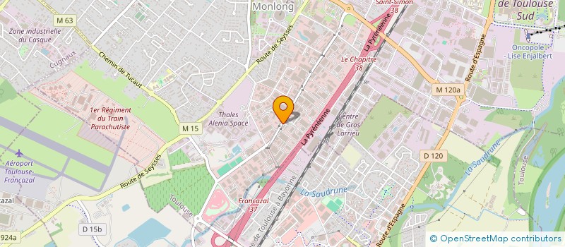 localisation de l'entreprise LENDE à TOULOUSE