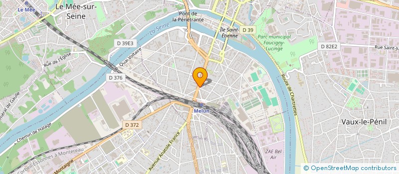 localisation de l'entreprise LENDRIN PHILIPPE à MELUN