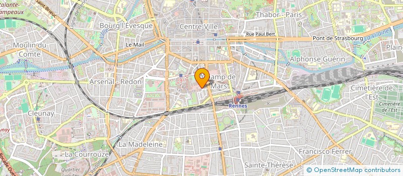 localisation de l'entreprise LENDROIT à RENNES