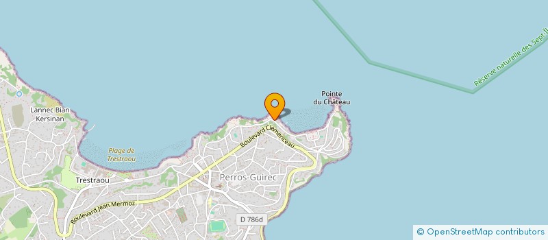 localisation de l'entreprise LENDU  PERROS-GUIREC