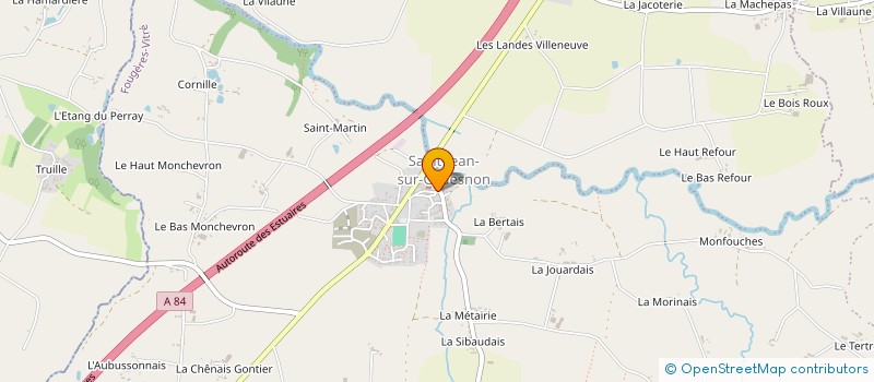 localisation de l'entreprise LENE  RIVES-DU-COUESNON