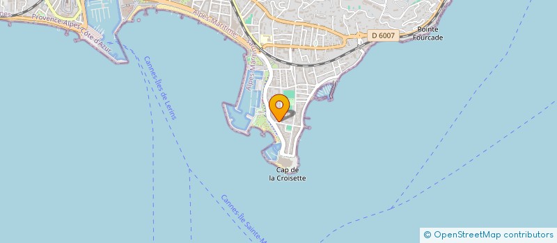 localisation de l'entreprise LENEL à CANNES