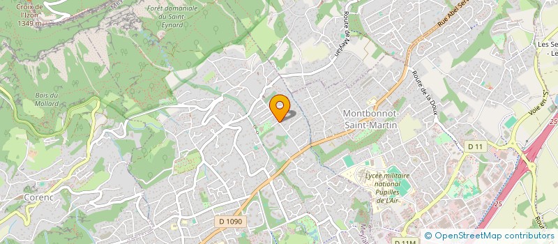 localisation de l'entreprise LENEPVEU MATHIEU & SOUNI LAMYA  MEYLAN