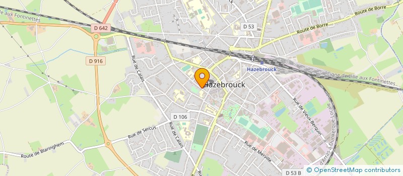 localisation de l'entreprise LENER IGNACE  HAZEBROUCK