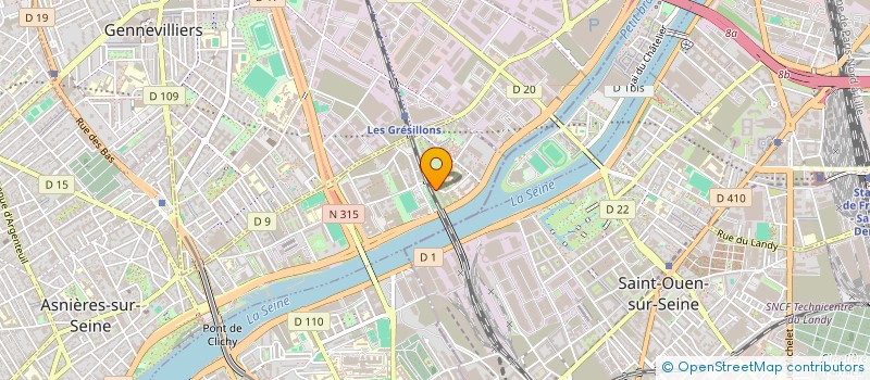 localisation de l'entreprise LENERGY SOLAR  ASNIERES-SUR-SEINE