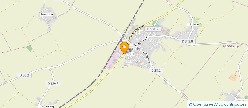 localisation de l'entreprise LENFANT IMMO à MONTIGNY-LE-CHARTIF