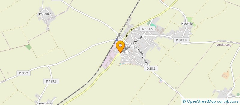 localisation de l'entreprise LENFANT JM AUTO à MONTIGNY-LE-CHARTIF