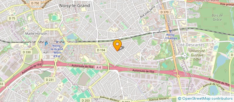 localisation de l'entreprise LENGA  NOISY-LE-GRAND