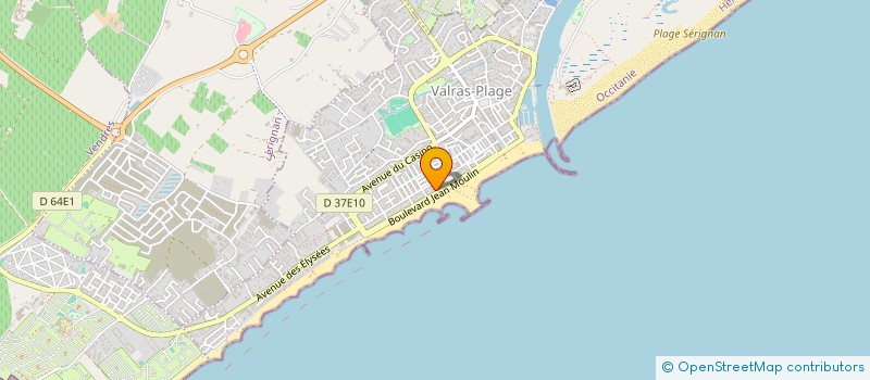 localisation de l'entreprise LENGAY SJ  VALRAS-PLAGE