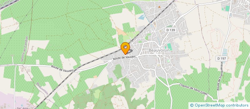 localisation de l'entreprise LENGI PATRIMOINE  BEAUVOISIN